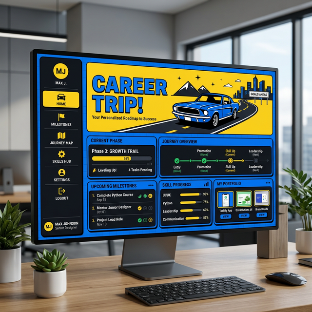 Career Journey Mockup
